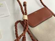 Uubags | Chloé Key Mini Crossbody Bag In Brown 13x3x18cm - 4