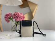 Uubags | Chloé Key Mini Crossbody Bag In Black 13x3x18cm - 6