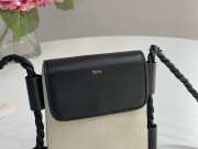 Uubags | Chloé Key Mini Crossbody Bag In Black 13x3x18cm - 3