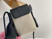 Uubags | Chloé Key Mini Crossbody Bag In Black 13x3x18cm - 2