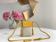 Uubags | Chloé Key Mini Crossbody Bag In Yellow 13x3x18cm - 1