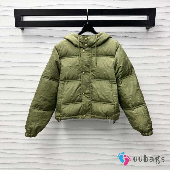 Uubags | Celine down jacket in khaki - 1