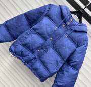 Uubags | Celine down jacket in blue - 5