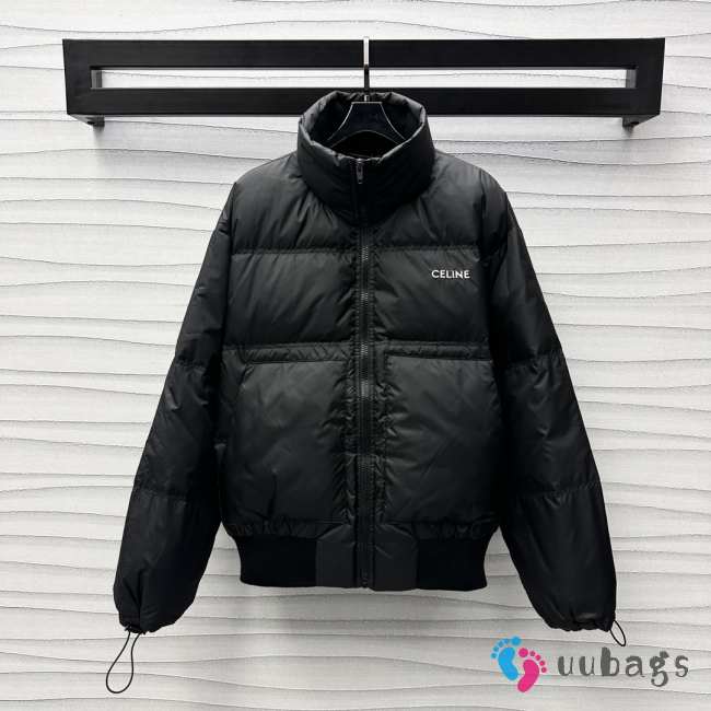 Uubags | Celine Short Down Jacket In Black - 1