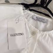 Uubags | Valentino Black Ruffled Collar Shirt - 6