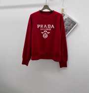 Uubags | Prada set sweater with pants in red - 5