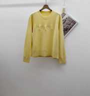 Uubags | Chanel set sweater with pants in yellow - 2