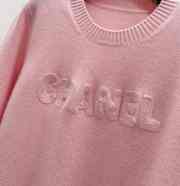 Uubags | Chanel set sweater with pants in pink - 5