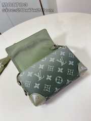 Uubags | Louis Vuitton M11543 Steamer Bag In Khaki Green 18x11x6.5cm - 4