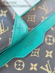 Uubags | Louis Vuitton M12766 Trio Messenger Bag In Borneo Green 25x18.5x7cm - 5