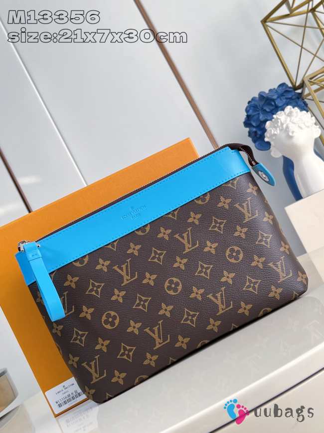 Uubags | Louis Vuitton M13199 Pochette Voyage Souple Bag In Blue 30x21x7.5cm - 1