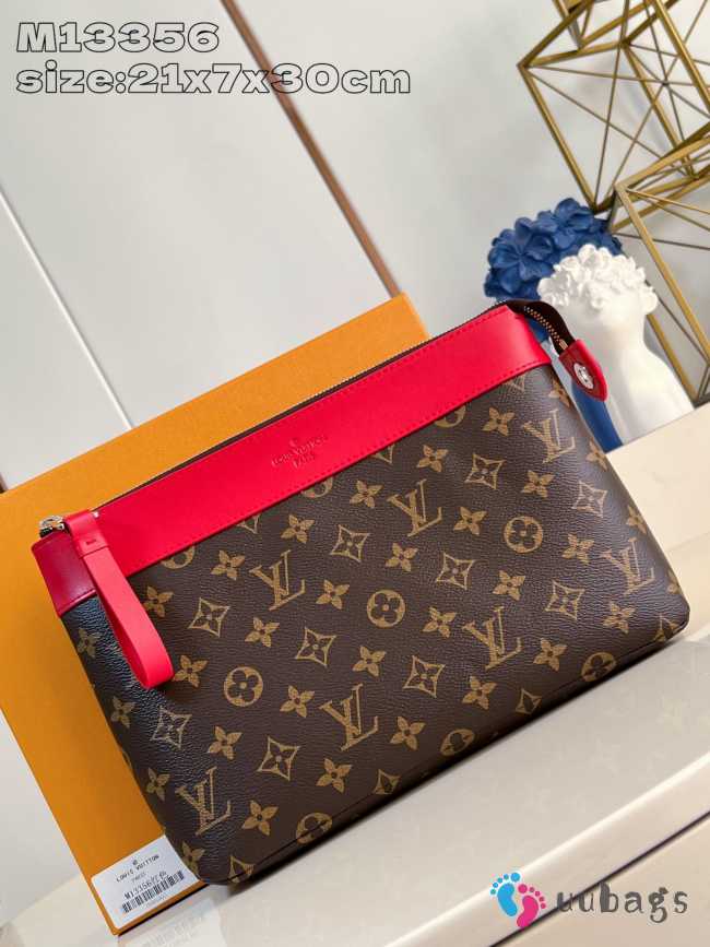 Uubags | Louis Vuitton M13199 Pochette Voyage Souple Bag In Red 30x21x7.5cm - 1