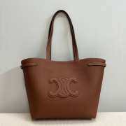 Uubags | Celine Cabas Anais Cuir Triomphe Bag in Brown Grained Calfskin 54x29.5x15cm - 1