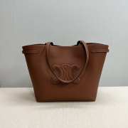 Uubags | Celine Cabas Anais Cuir Triomphe Bag in Brown Grained Calfskin 54x29.5x15cm - 6