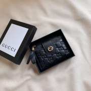 Uubags | Gucci Bi-fold wallet in black 12x9cm - 1