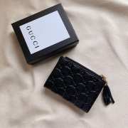 Uubags | Gucci Bi-fold wallet in black 12x9cm - 3