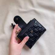 Uubags | Gucci Bi-fold wallet in black 12x9cm - 4