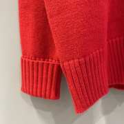 Uubags | Ami Paris Red Logo Wool Cardigan - 4