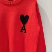 Uubags | Ami Paris sweater in red - 2