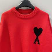 Uubags | Ami Paris sweater in red - 3