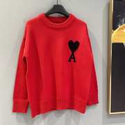 Uubags | Ami Paris sweater in red - 4