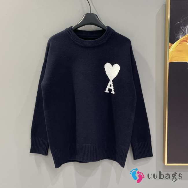 Uubags | Ami Paris sweater in blue - 1