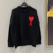 Uubags | Ami Paris sweater in black - 3