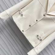 Uubags | Louis Vuitton 1AGOEY Martingale Jacket In White - 5