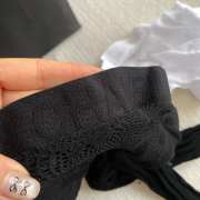 Uubags | Chanel pantyhose in black  - 6