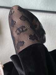 Uubags | Chanel pantyhose in black  - 2