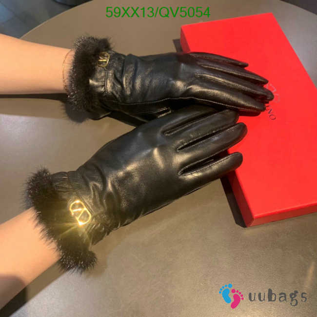 Uubags | Valentino Gloves In Black - 1