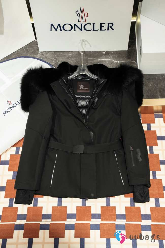 Uubags | Moncler Ski Down Jacket In Black - 1