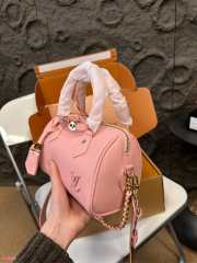 Uubags | Louis Vuitton M24604 Speedy Bandoulière Bag In Pink 20.5x13.5x12cm - 4