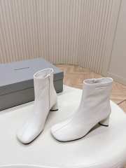 Uubags | Balenciaga boots in white 5.5cm - 6