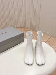 Uubags | Balenciaga boots in white 5.5cm - 5