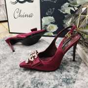 Uubags | Dolce & Gabbana high heel in dark red 11cm - 3