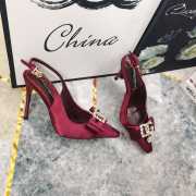 Uubags | Dolce & Gabbana high heel in dark red 11cm - 5