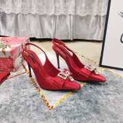 Uubags | Dolce & Gabbana high heel in red 11cm - 1