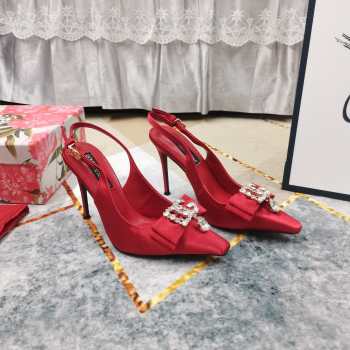 Uubags | Dolce & Gabbana high heel in red 11cm