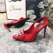 Uubags | Dolce & Gabbana high heel in red 11cm - 2