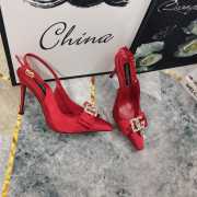 Uubags | Dolce & Gabbana high heel in red 11cm - 4