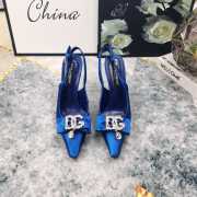 Uubags | Dolce & Gabbana high heel in blue 11cm - 2