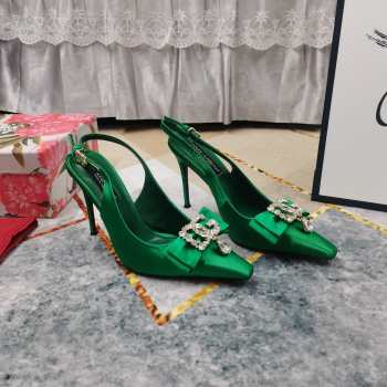 Uubags | Dolce & Gabbana high heel in green 11cm