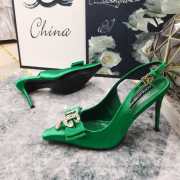 Uubags | Dolce & Gabbana high heel in green 11cm - 6