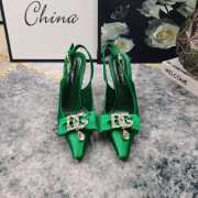 Uubags | Dolce & Gabbana high heel in green 11cm - 4