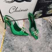 Uubags | Dolce & Gabbana high heel in green 11cm - 3