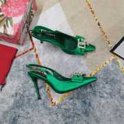 Uubags | Dolce & Gabbana high heel in green 11cm - 2