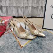 Uubags | Dolce & Gabbana high heel in beige 11cm - 1