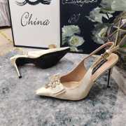 Uubags | Dolce & Gabbana high heel in beige 11cm - 6