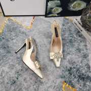 Uubags | Dolce & Gabbana high heel in beige 11cm - 5